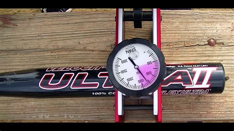 how does a bat compression tester work|compression test for softball bats.